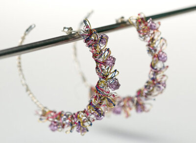 绕线首饰 设计 手工 ( picture was found on the Esty shop: Vmikro)