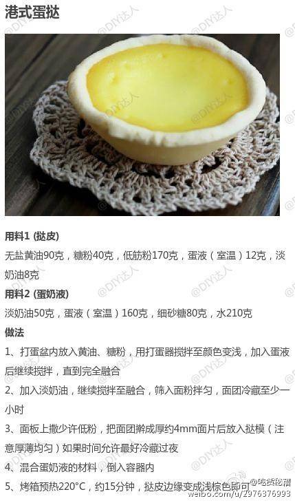 《美食-甜点》【港式甜品的9款不同做法合集】甜品控们，你们还经得住诱惑么？哈哈哈~~~