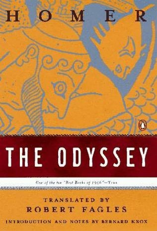 Odyssey~奥德赛. 这就是传说中的荷马史诗~古希腊人哦!因为我们九年级说的是宗教啊神话啊的题材,所以这是暑假读物之一啦~ 想加深对英文/西方文学的理解的同学应该去研究下这书,因为英文书里很多hint,角色原型都是从奥…