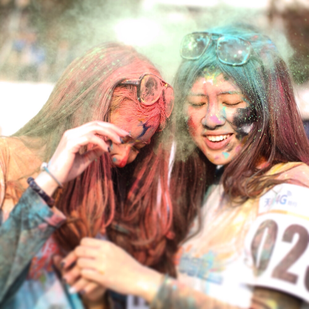 Crazy color run