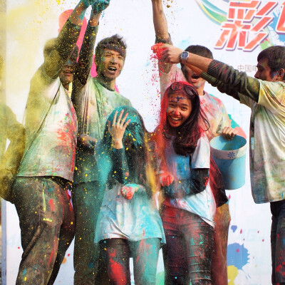 Crazy color run