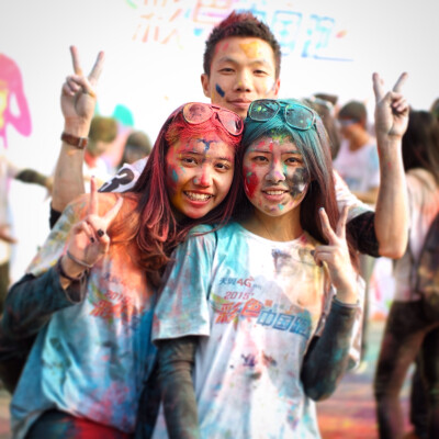 Crazy color run