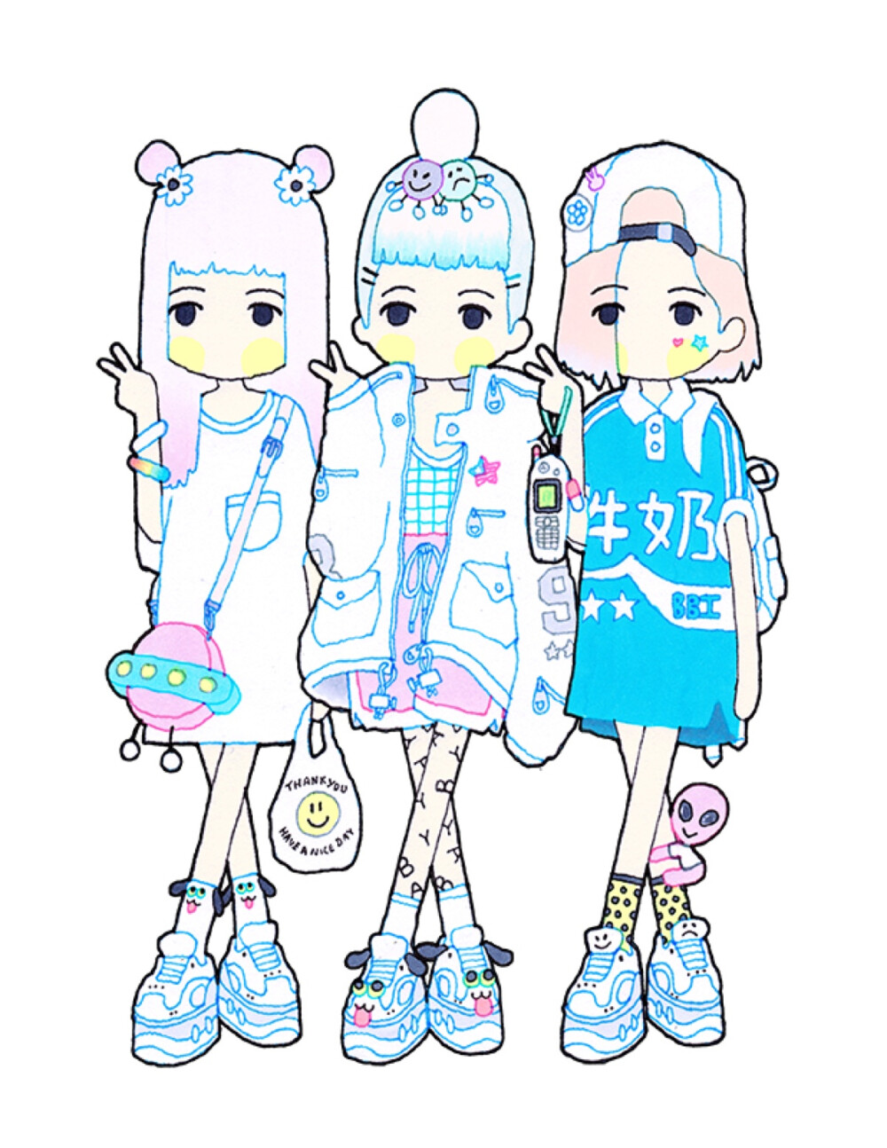 Milkbbi #friends