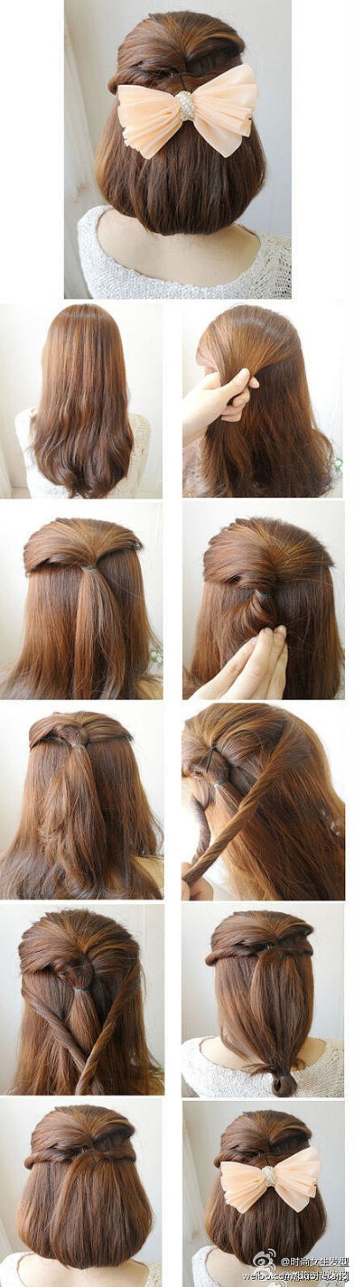 べ灬长发变短发