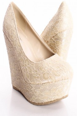 BEIGE LACE OVER ROUND TOE PLATFORM WEDGES @PinkBasis,Women's Wedge Shoes For Sale,Cheap Wedge Sandals Shoes,Sneaker Wedges,Booties Wedges,Wedges Heels,Suede Wedges,Lace Up Wedges,Cutout Wedge Shoes,Pl…