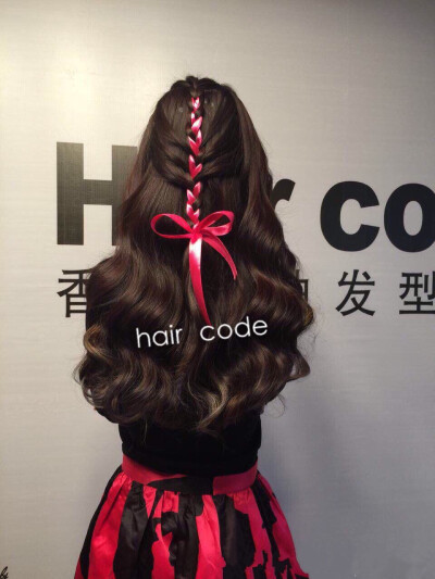 无痕接发。时尚色彩