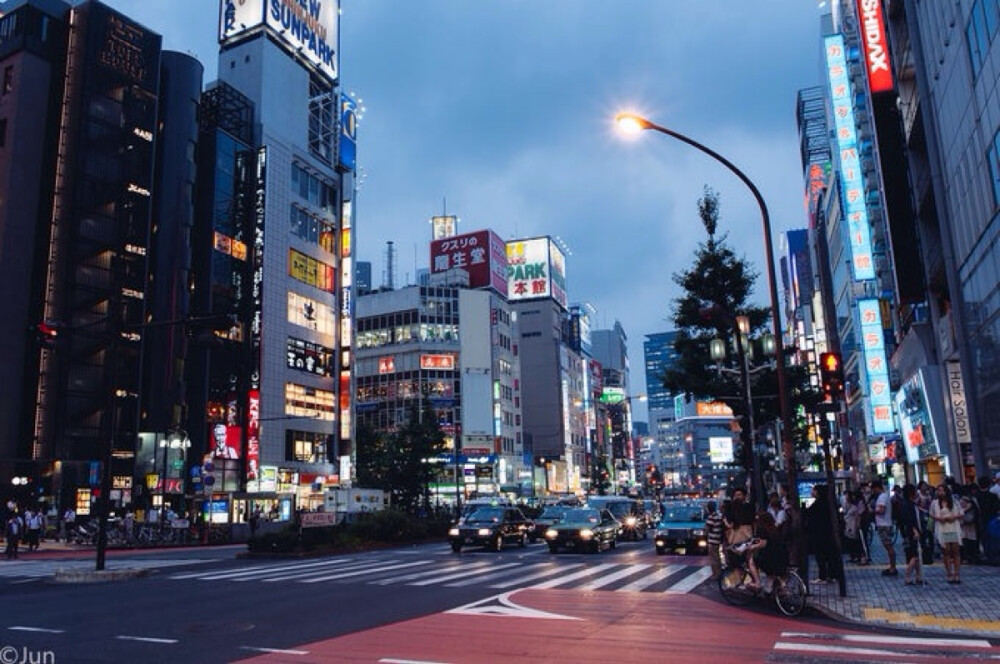 日本 新宿的街道*