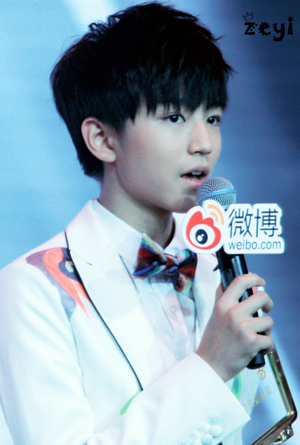 TFBOYS王俊凱 王俊凱，2015.01.15微博之夜活動紅毯 cr.logo