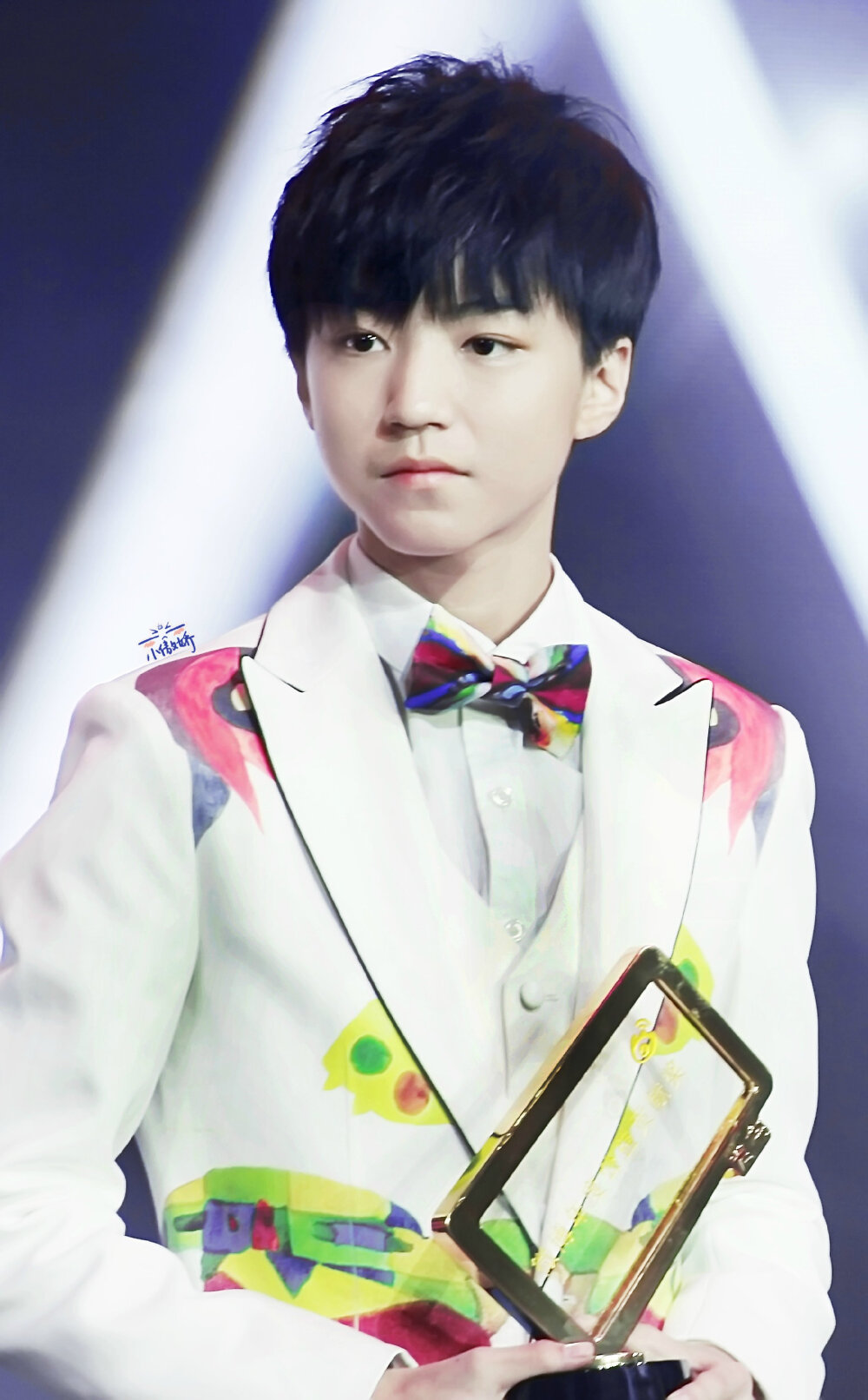 TFBOYS王俊凯 王俊凯，2015.01.15微博之夜活动红毯 cr.logo