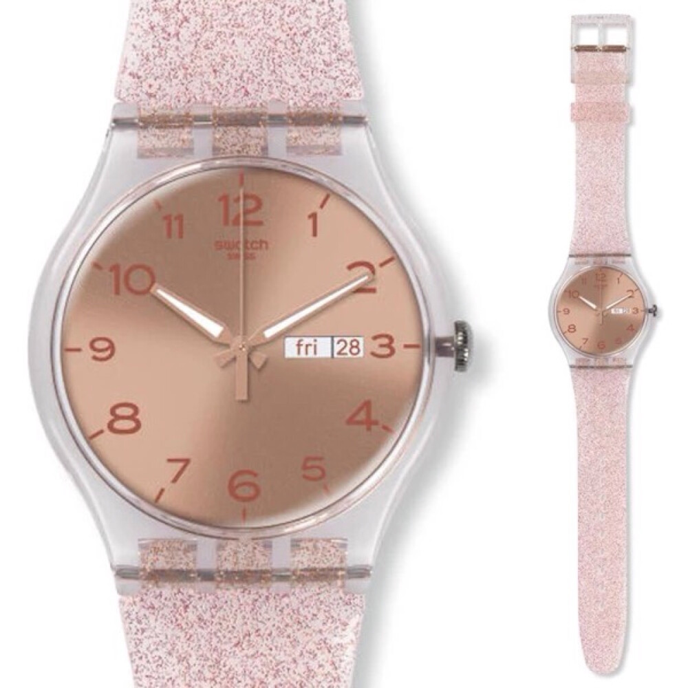 swatch 春天 粉