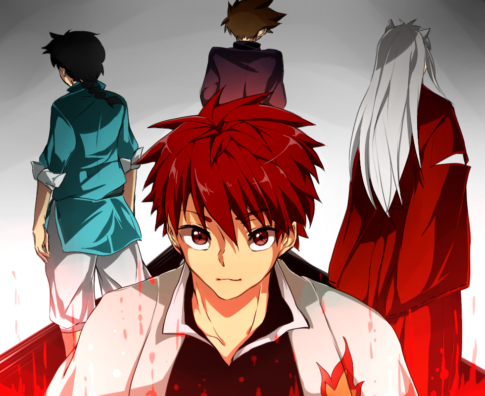 @Cx犬夜叉： #境界之轮回#次は俺の番ですね。译：接下来轮到我了！ ☆神奈川绘师：たず id=7532346#动漫美图#