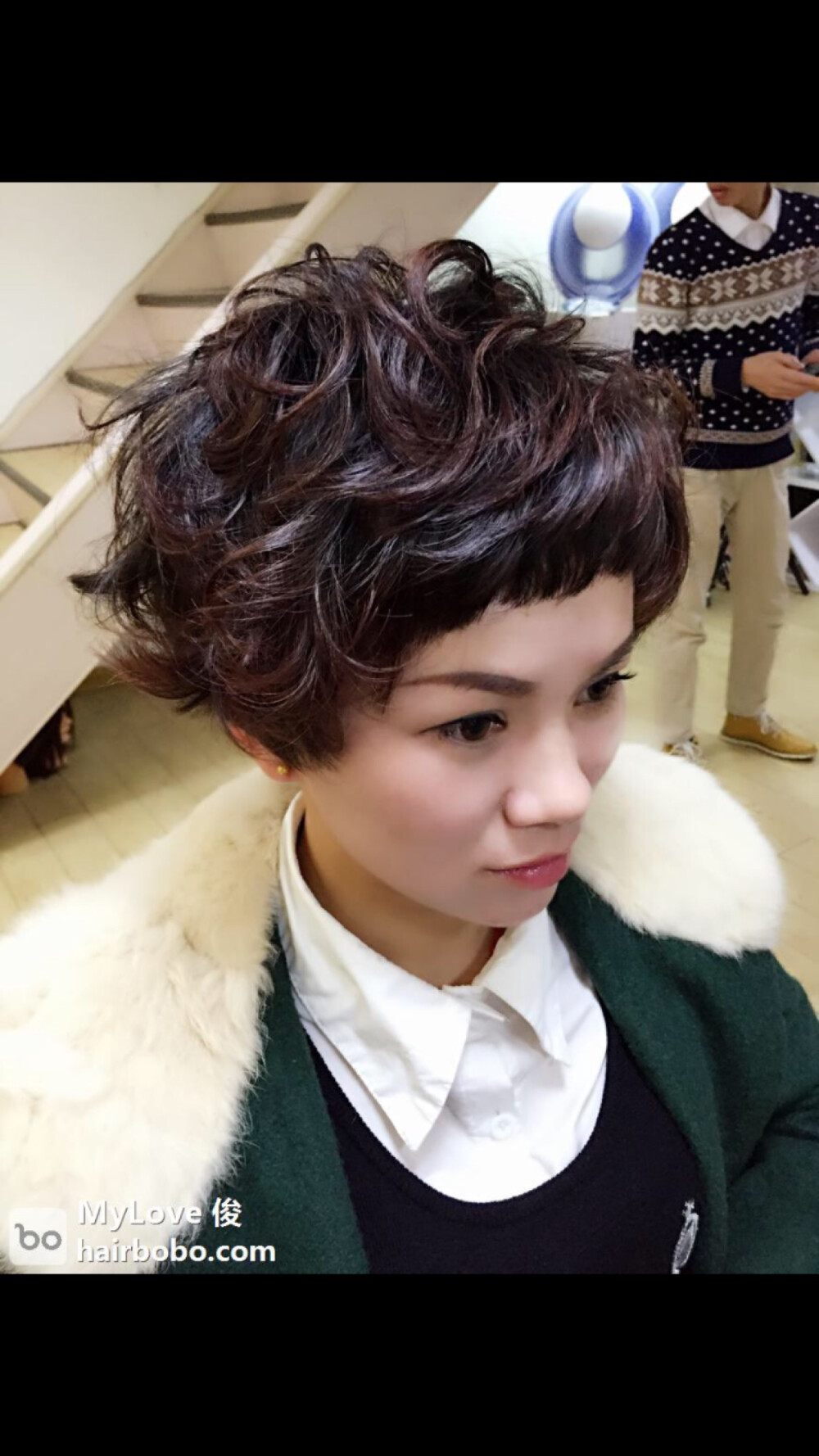 短發(fā)的hairdo