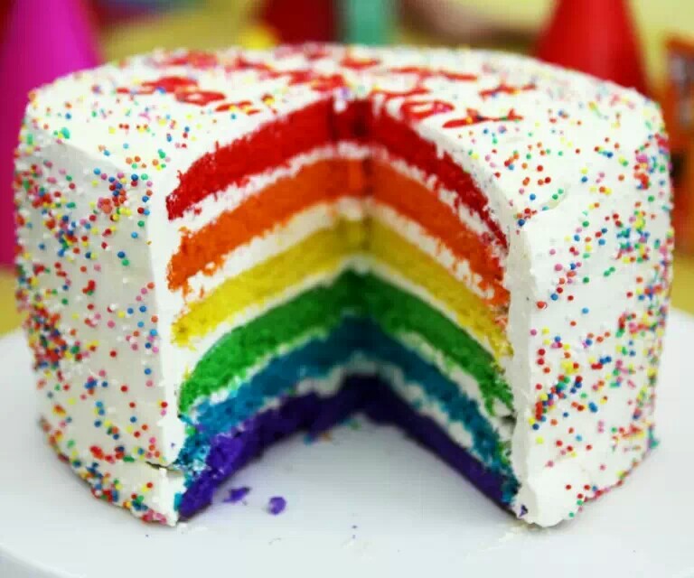 清新可爱的头像，七彩的世界