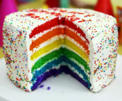 清新可爱的头像，七彩的世界