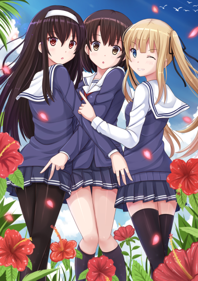 (pid-48078065)Saekano ~ [动漫：路人女主的养成方法/不起眼女主培育法] [2015年1月新番] [插画] [女の子] [pixiv] [作品未向作者授权侵删致歉]