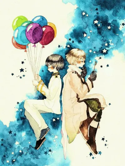 收集##侵删#黑塔利亚/日本/黑白菊/本田菊/本田葵14亲子分收集到黑塔