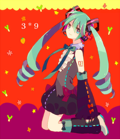 loli 萌 动漫 二次元 初音未来 MIKU