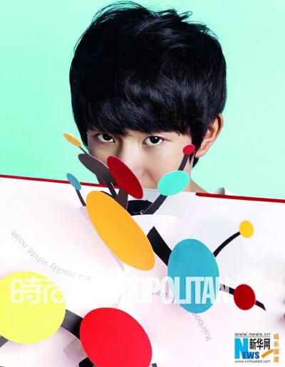 tfboys roy 王源 杂志拍摄 官方