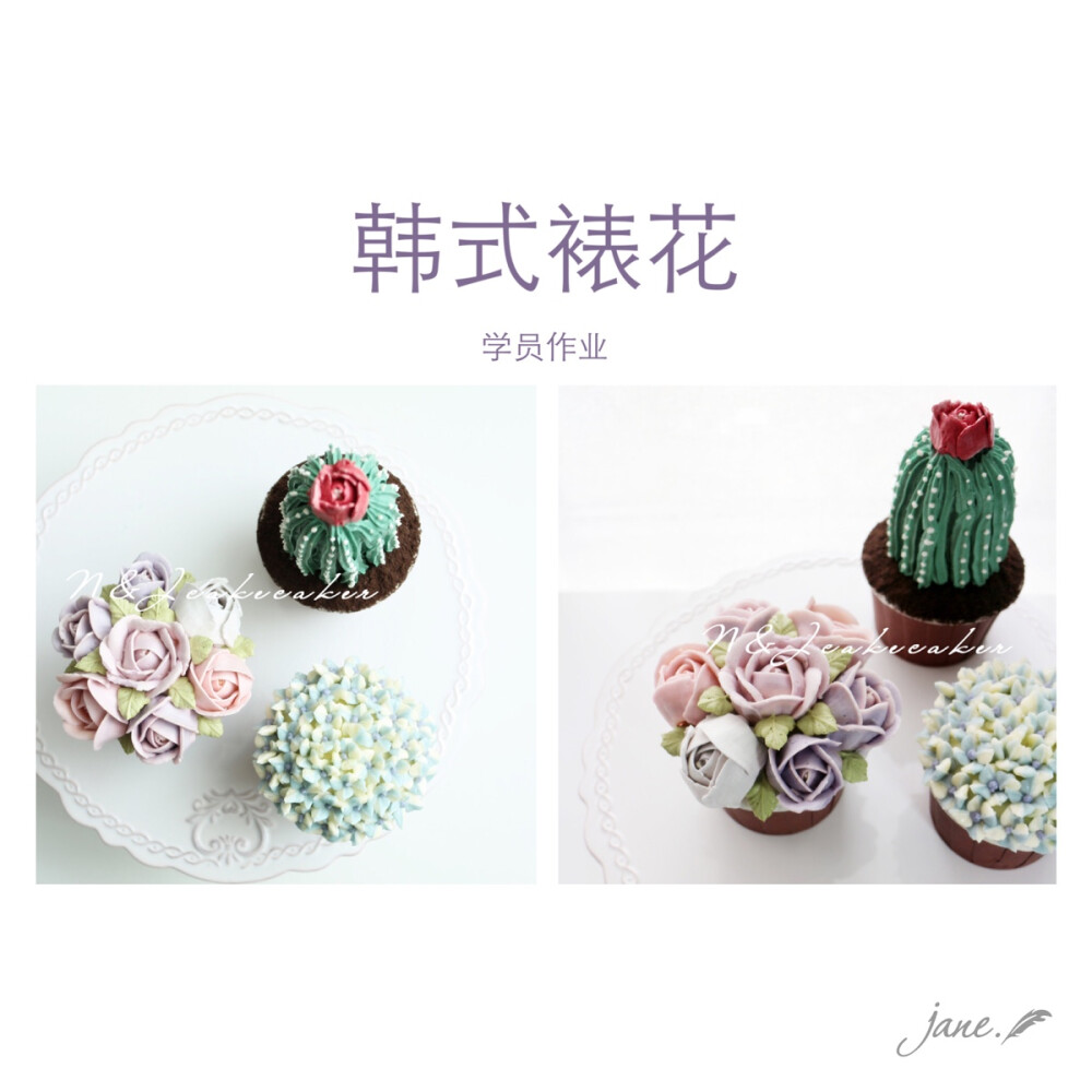 韩式裱花蛋糕NJcake