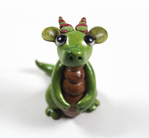 软陶 粘土 手工 龙(picture was found on the est