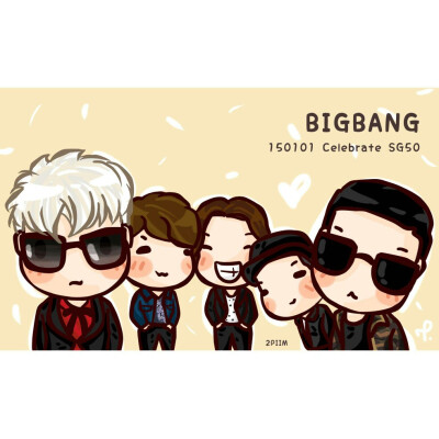 BIGBANG.GD.TAEYANG.TOP.VI.DASHENG☞卡通☜