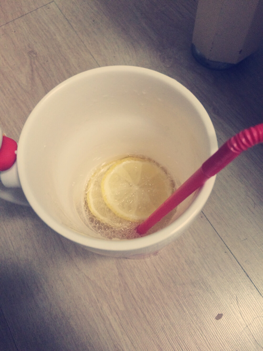 lemon soda water