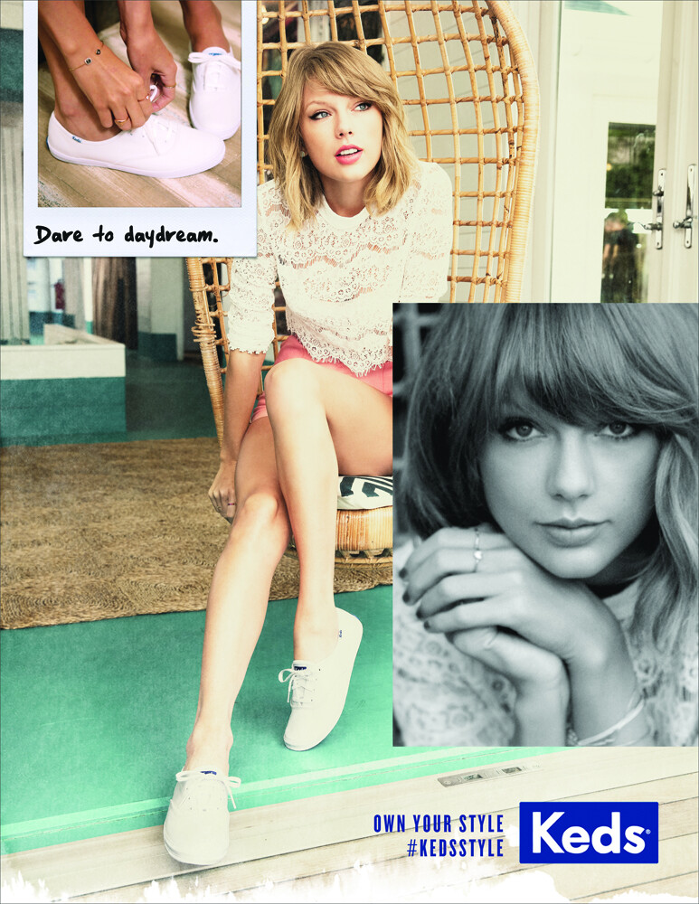 TAYLOR SWIFT - new Keds photoshoot for the 2015