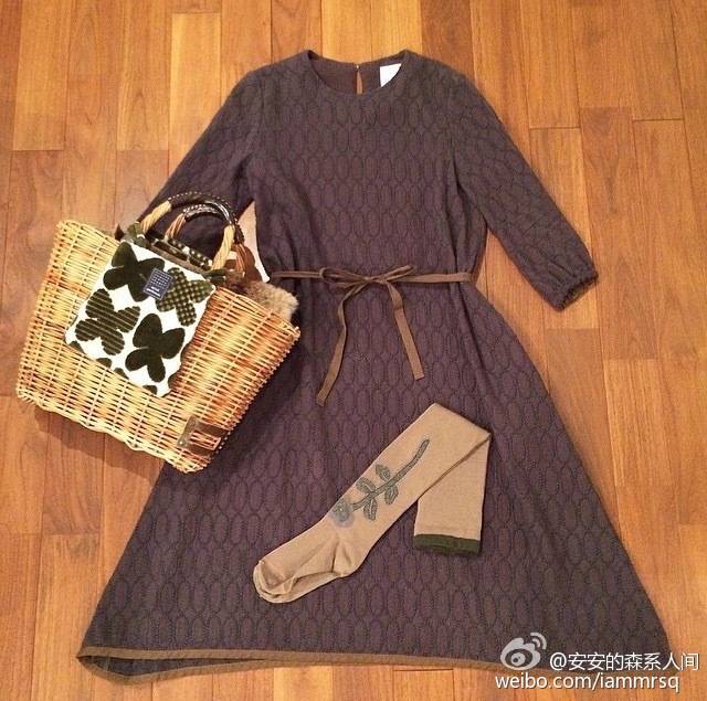 森系 日系 森女 复古 古着 vinrage 穿搭