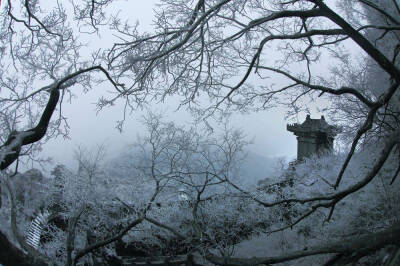 武当山雪景