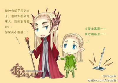 精灵王 瑟兰迪尔 莱戈拉斯 Thranduil Legolas