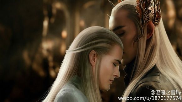 精灵王 瑟兰迪尔 莱戈拉斯 Thranduil Legolas