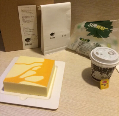 廿一客 21cake 百香果慕斯 subway