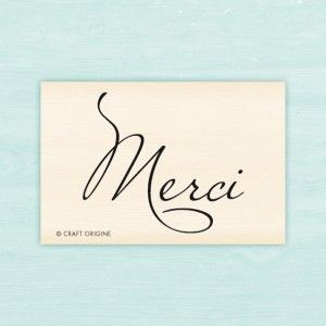 外国玩家的那些创意橡皮章-merci,用世界上最美的语言-法文说谢谢吧