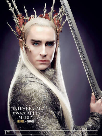 精灵王 瑟兰迪尔 莱戈拉斯 Thranduil Legolas