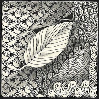  禅绕画，Zentangle，www.chanrao.me