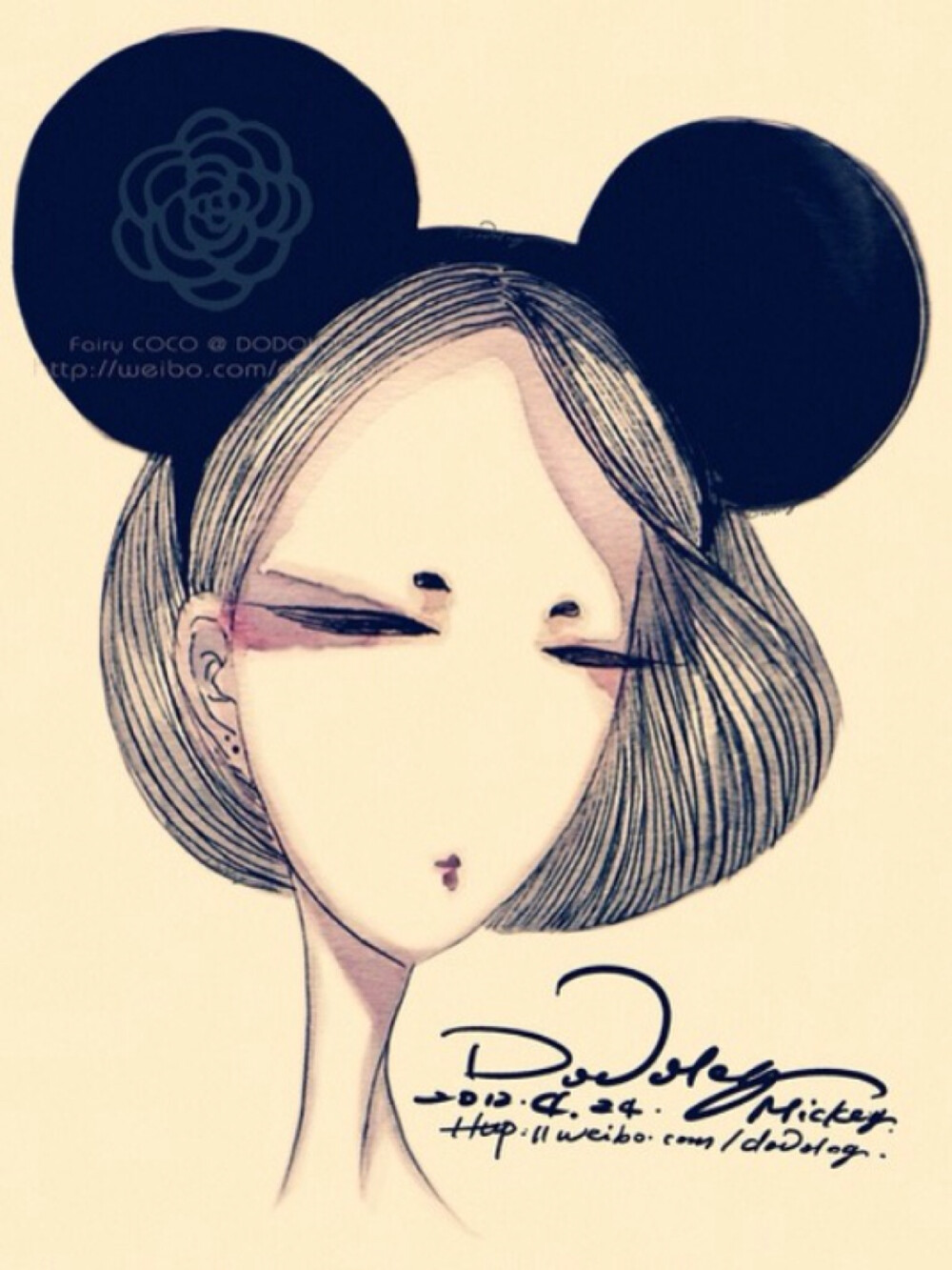 【云想衣裳花想容】时尚手绘