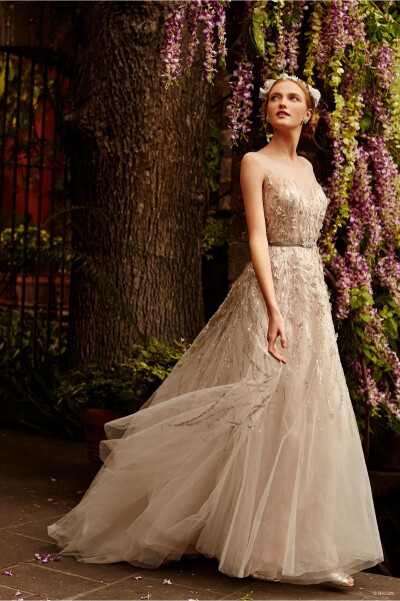 Bhldn2015春季系列花园主题婚纱礼服Loobook