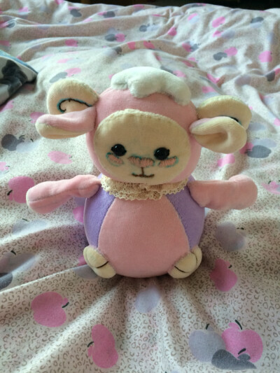 给羊蛋亲手做的礼物