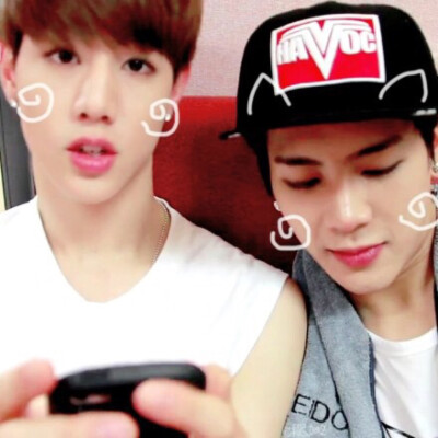 #GOT7 #段宜恩 #Mark #王嘉尔 #Jackson #MarkSon #宜嘉 cr:Logo