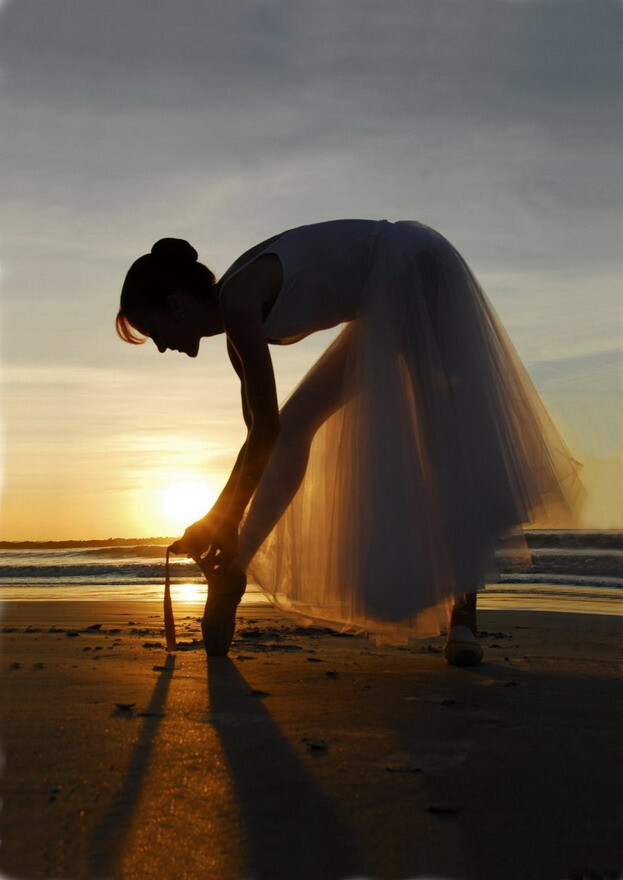 一个人的舞蹈。