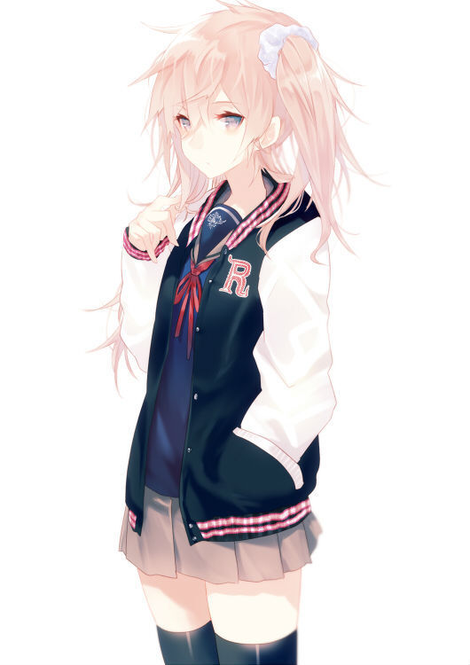 动漫校服少女