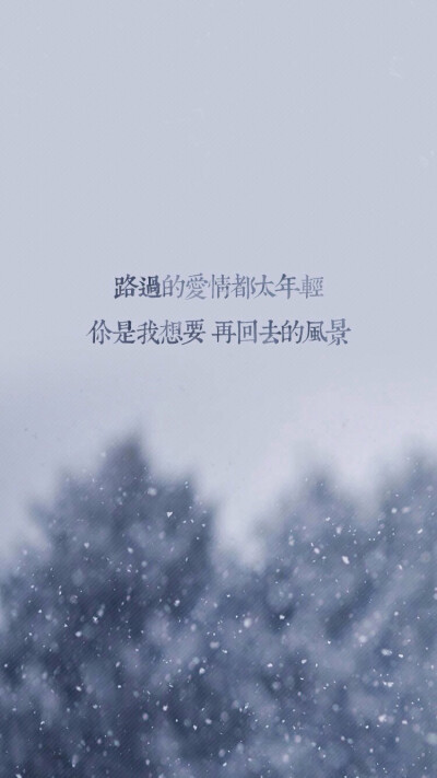 雪之恋