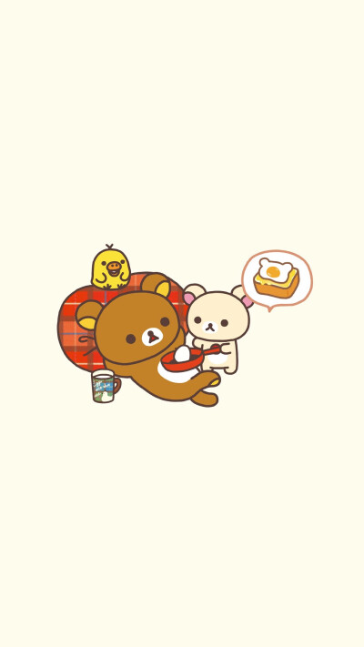 rilakkuma，壁紙