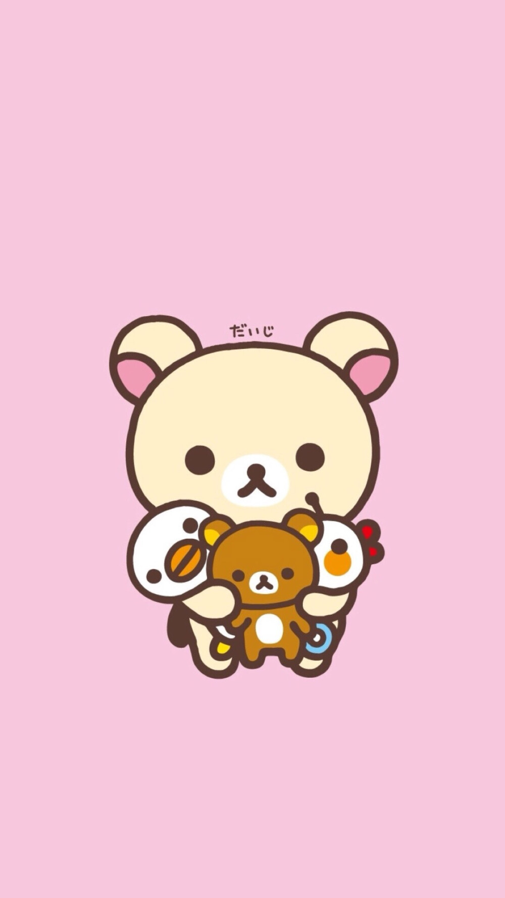 rilakkuma，壁紙