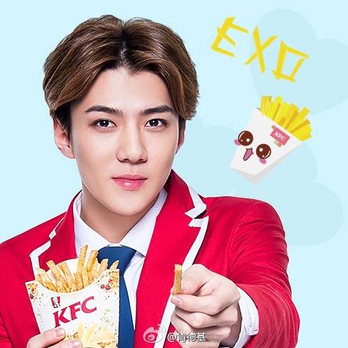 KFC更新#EXO#