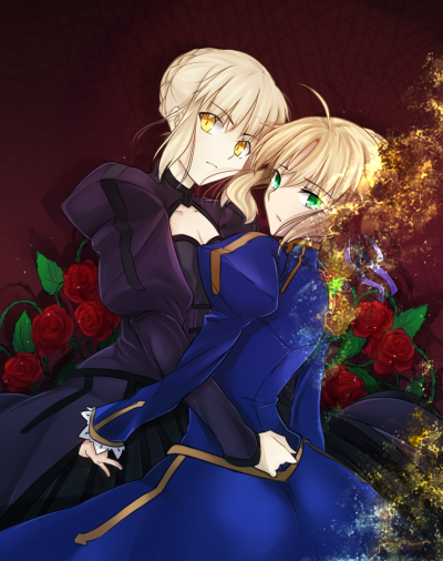 FATEシリーズの Fate/Zero Fate/staynight saber p站 pixiv 动漫 壁纸 头像 插画 次元 同人 原创 *远坂凛 间桐樱 [命运之夜-零] 画师：Rad…