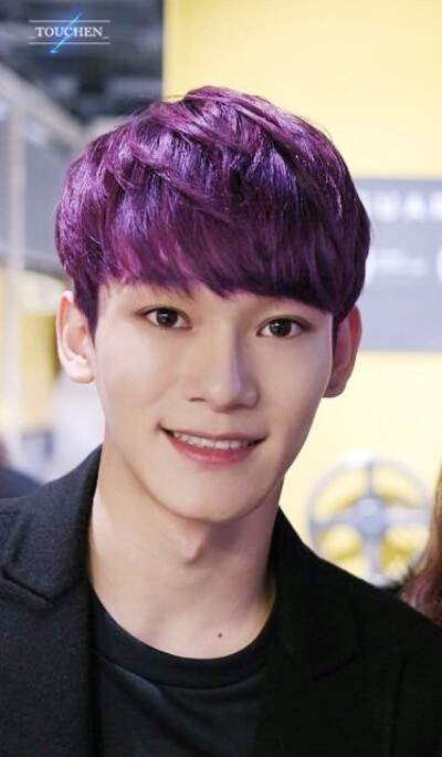 紫色控之人物篇：紫色头发，exo-m 金钟大 chen