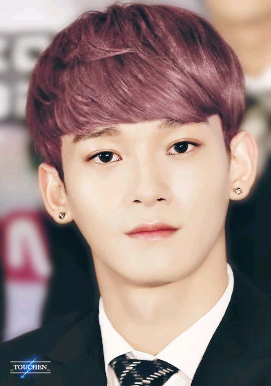 紫色控之人物篇：紫色头发，exo-m 金钟大 chen