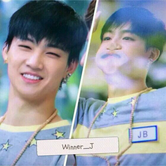 不要怀疑，真的是一个人，我们逗比的林里兜 JB。。。GOT7 forever cr:Logo