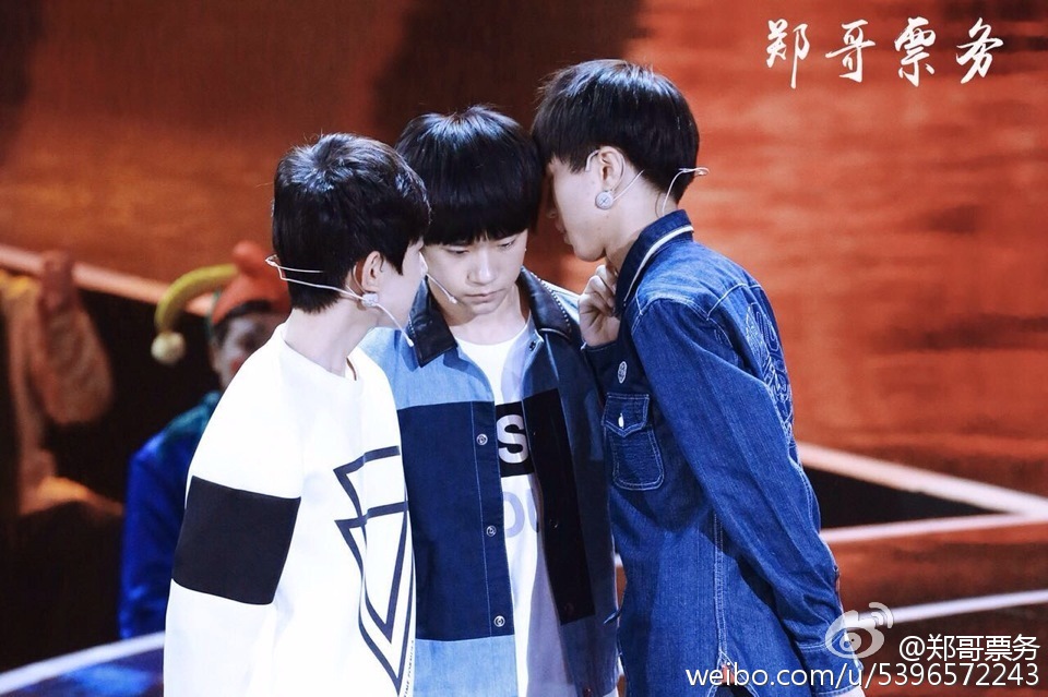 TFBOYS 2015北京卫视春晚彩排